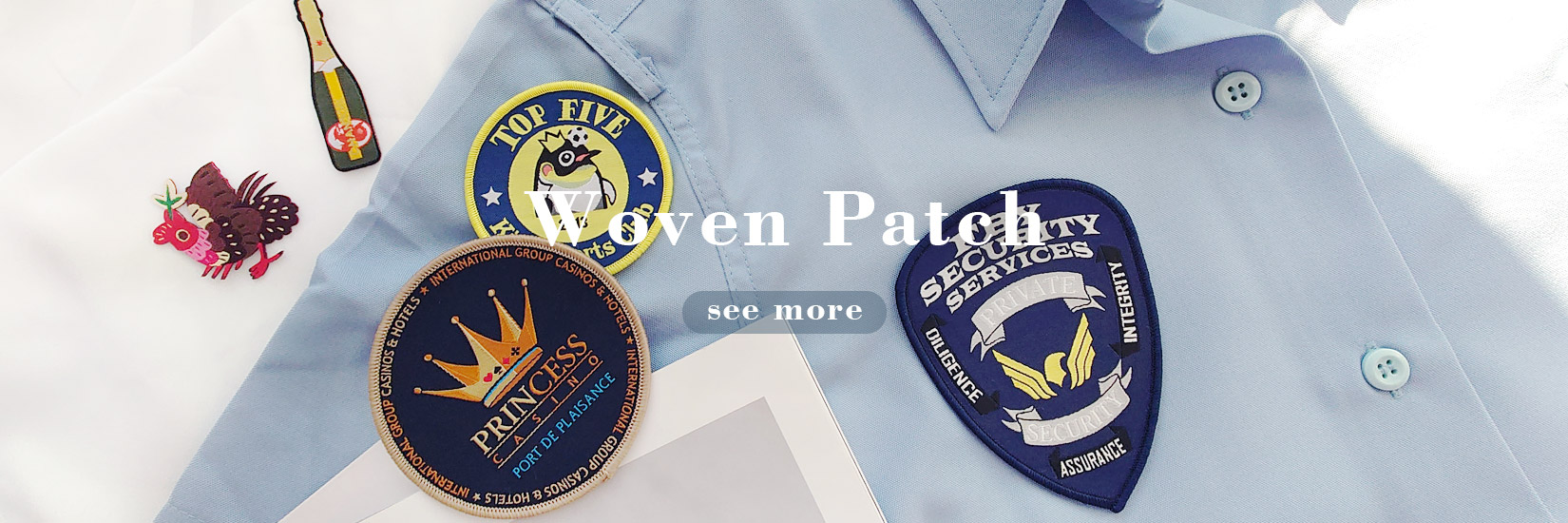 Woven Patch Everest Embroidery