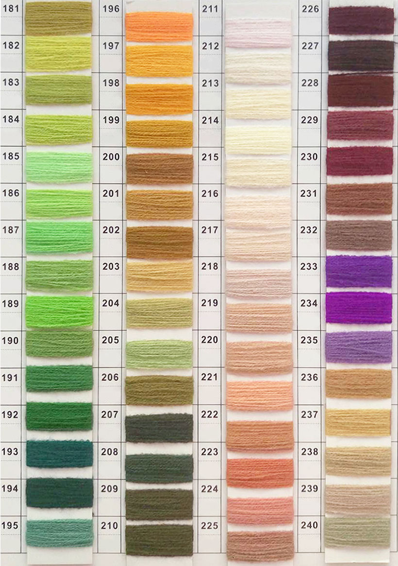 Chenille Colors - Everest Embroidery
